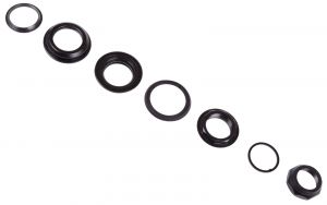 NECO Steuersatz,Lenkkopflager,A-Head Semi-Integriert 1 1/8