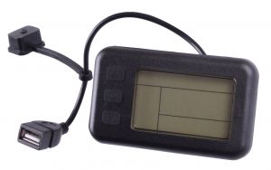 KT-LCD1 Display 24V / 36V mit USB Ladebuchse fr Pedelec, E-Bike