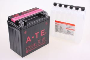 Batterie YTX14-BS 12V 14A Bashan BS300-18, Quad, ATV